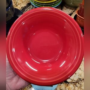 Fiesta 6 1/2 Inch Stackable Cereal Bowl 11 OZ Scarlet